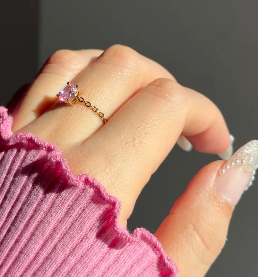 Self-Love Chain Ring