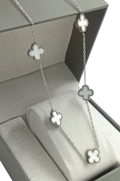 White Clover Necklace